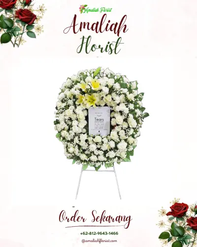 Krans Bunga Duka Cita di Argapura